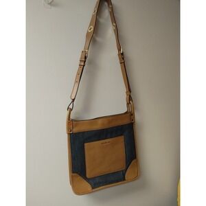 Michael Kors Sullivan Large North‎ South Messenger Purse Denim